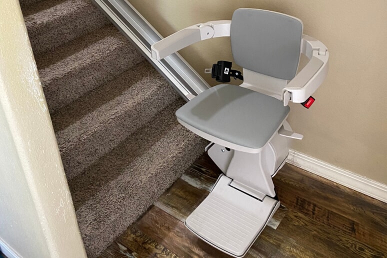 chair lift in home