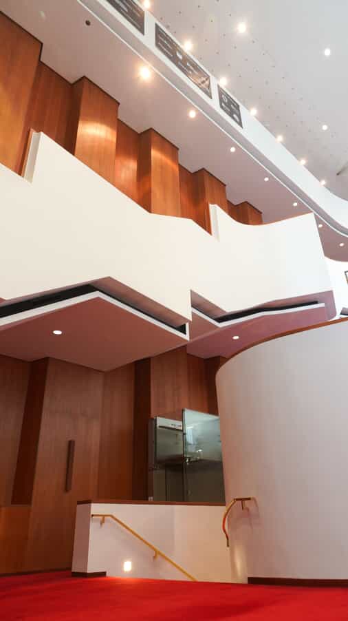 inside jones hall