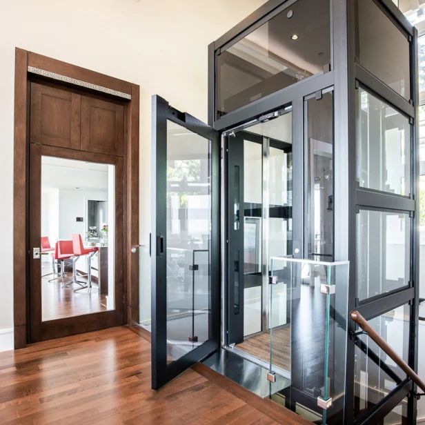 commercial RAM crystal elevator.