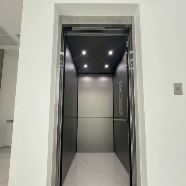 savaria eclipse home elevator inside.