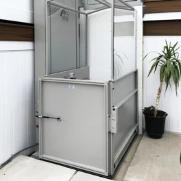 Atlas Vista Vertical Platform Lift outodors.