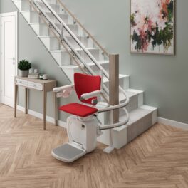 Handicare 4000 curved stairlift.