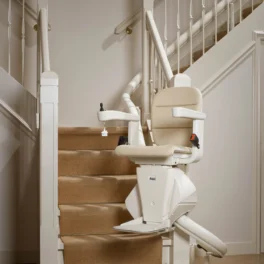 Handicare Freecurve Curved Stairlift.