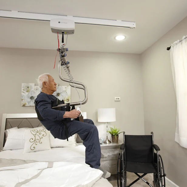 handicare overhead patient lift.