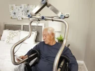 handicare overhead patient lift.