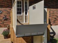 Savaria Multilift Vertical Platform Lift up.