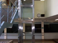 savaria V-1504 Lux vertical platform lift.