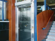savaria V-1504 Lux vertical platform lift.