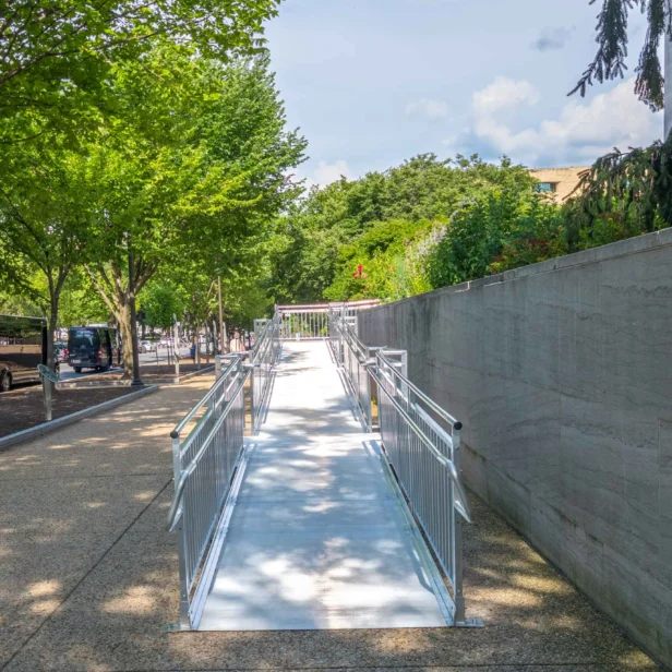 EZ access commercial ramp.