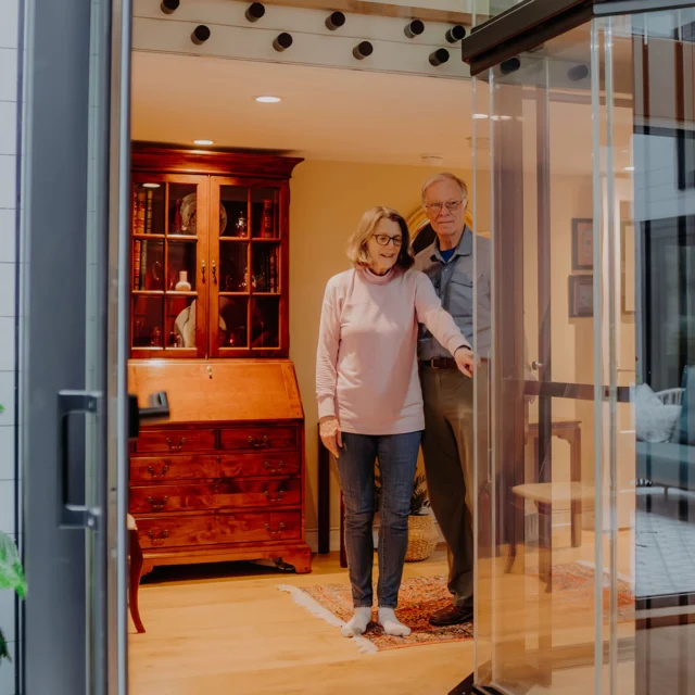 a home elevator.