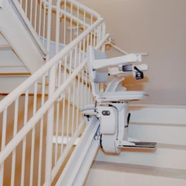 bruno elite curved stairlift.