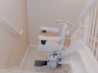 bruno elite curved stairlift.