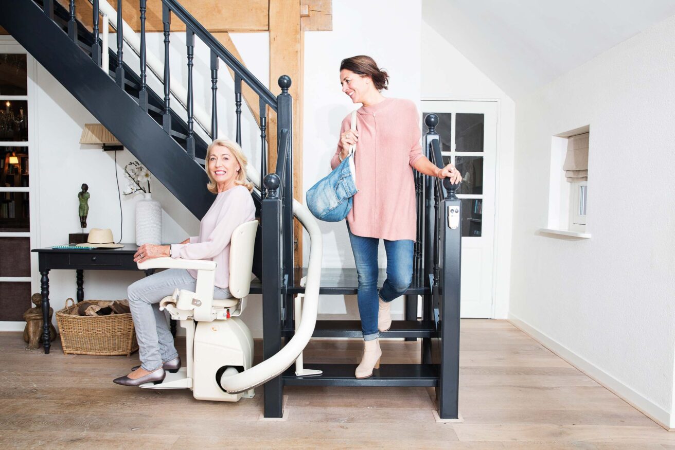 handicare freecurve stairlift.