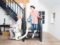 handicare freecurve stairlift.