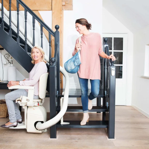 handicare freecurve stairlift.
