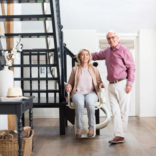 handicare freecurve stairlift.