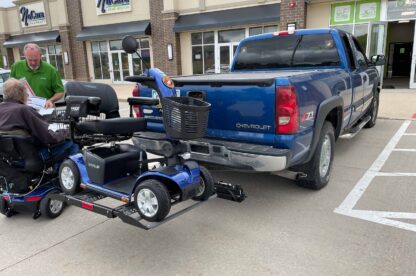 power scooter.