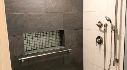 bathroom modification.