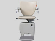 handicare 4000 indoor stairlift with a style seat.