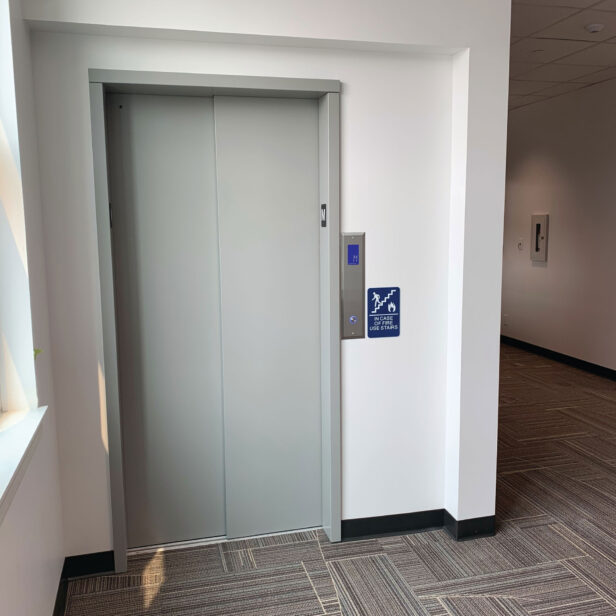 commercial savaria orion elevator.