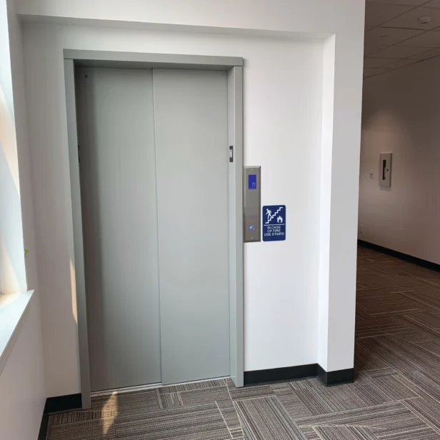 commercial savaria orion elevator.