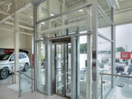 commercial savaria orion elevator.