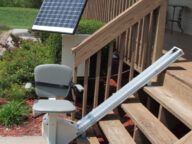 staying home outdoor stairlift.