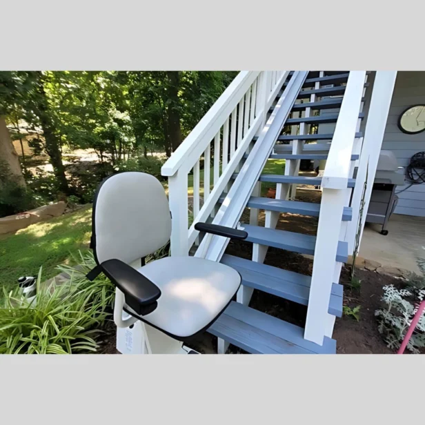 staying home outdoor stairlift.