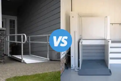 comparing wheelchair ramps and platform lifts for pros and cons